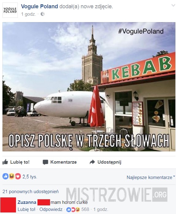Opisz Polskę w trzech słowach –  