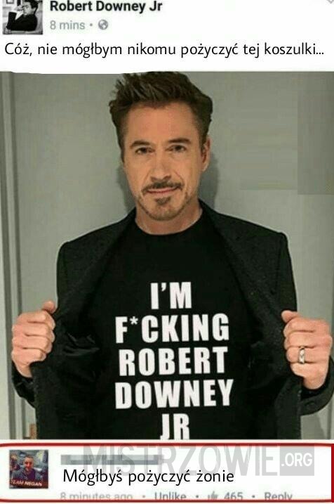 Robert Downey Jr –  