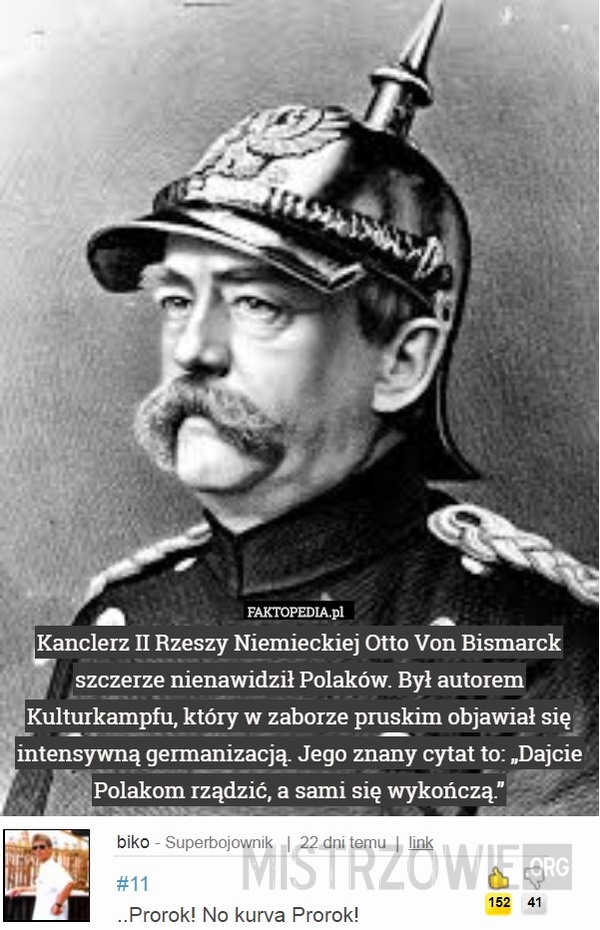 Otto von Bismarck –  