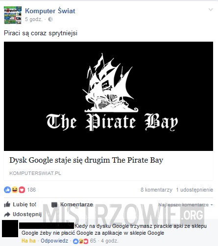 Google i piraci –  