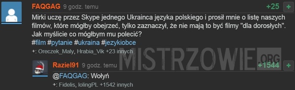 Uczę przez Skype jednego Ukrainca języka polskiego –  
