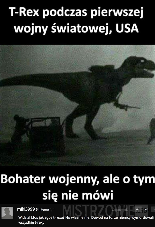 T-rex –  