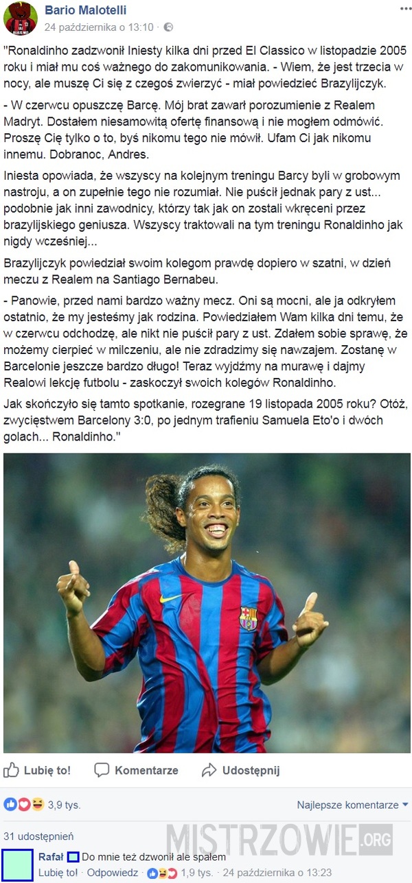 Ronaldinho –  