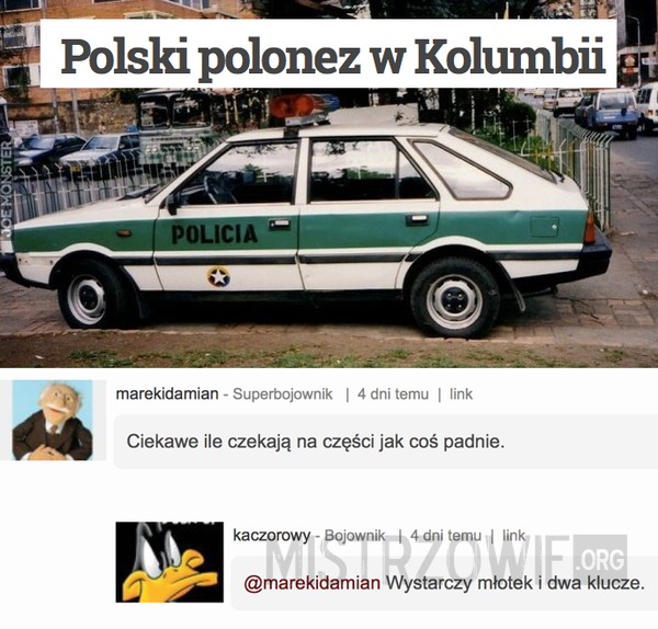 Polski polonez w Kolumbii –  