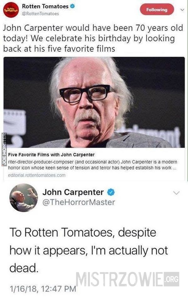 John Carpenter –  
