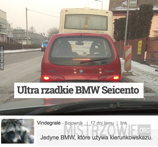Ultra rzadkie BMW Seicento –  
