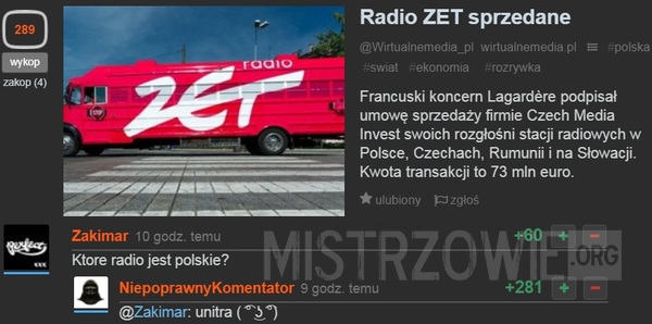 Radio ZET –  