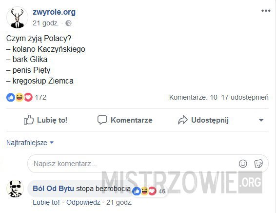 Czym żyją Polacy? –  