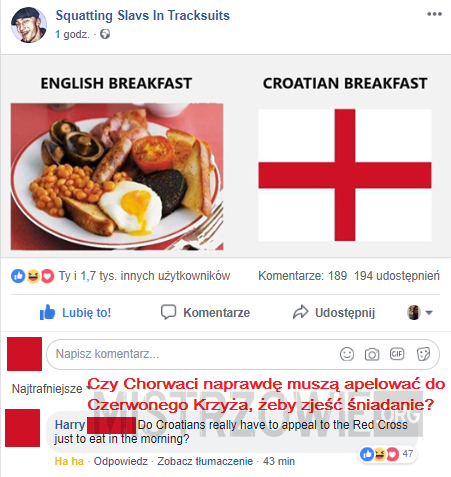 Chorwackie śniadanie –  