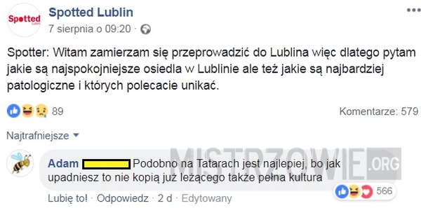 Najspokojniejsze osiedla w Lublinie –  