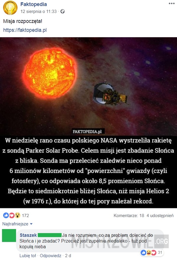 Parker Solar Probe –  