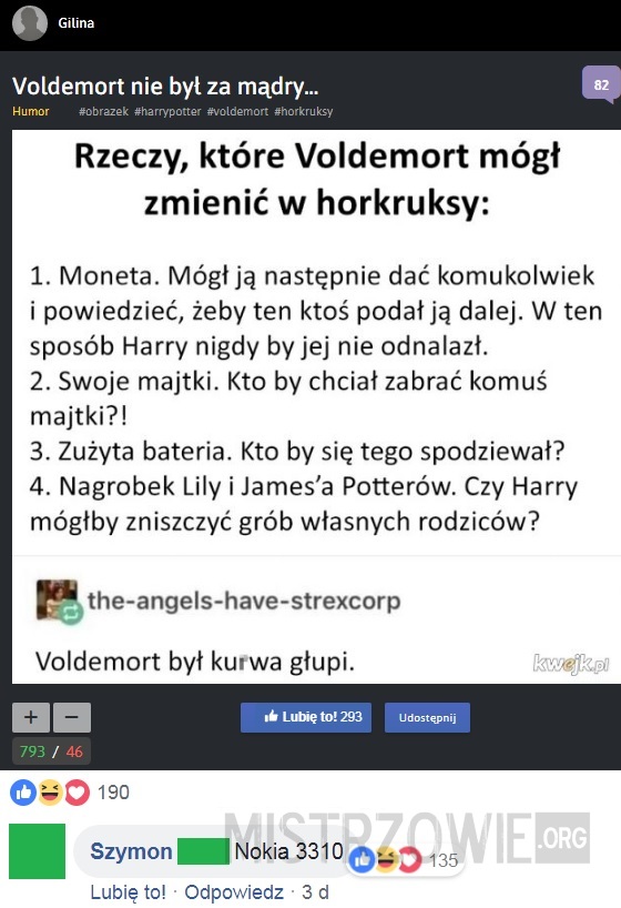 Voldemort –  