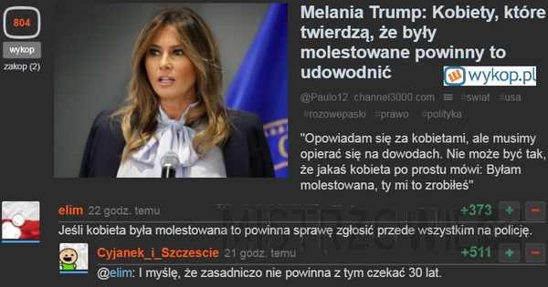 Melania Trump –  