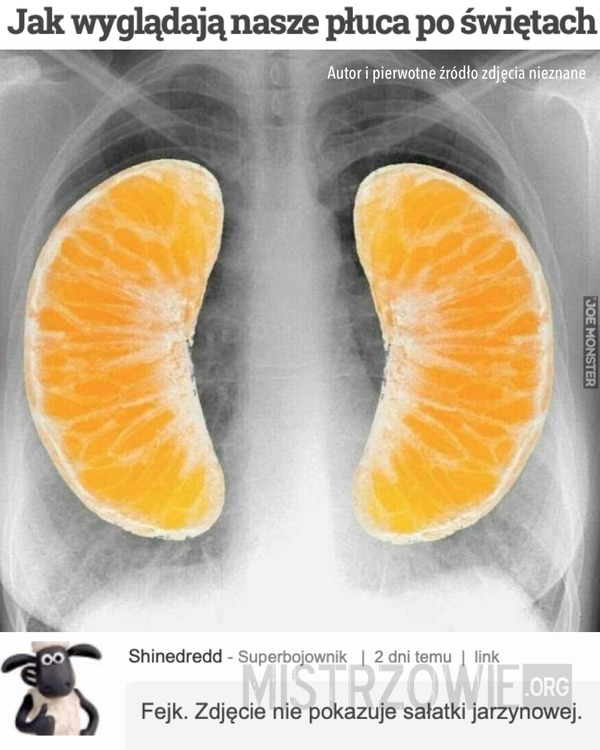 Jak wyglądają nasze płuca po świętach –  