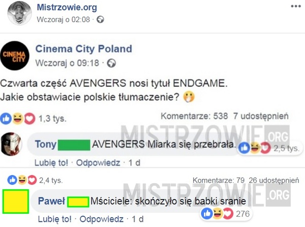 Avengers 2 –  