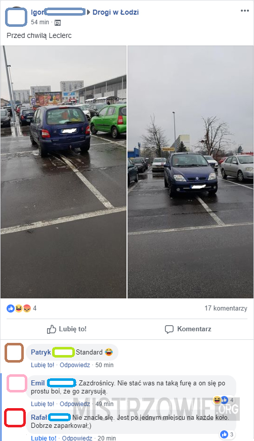 Sztuka parkowania –  