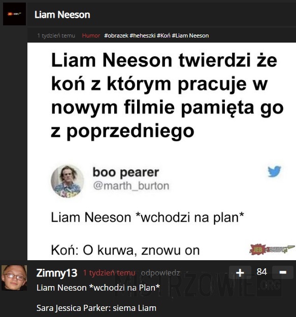 Liam Neeson –  