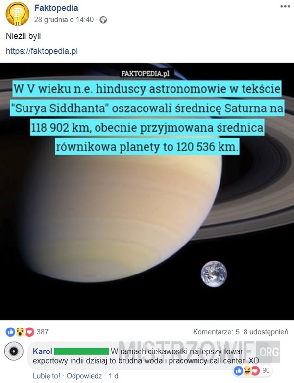 Saturn –  