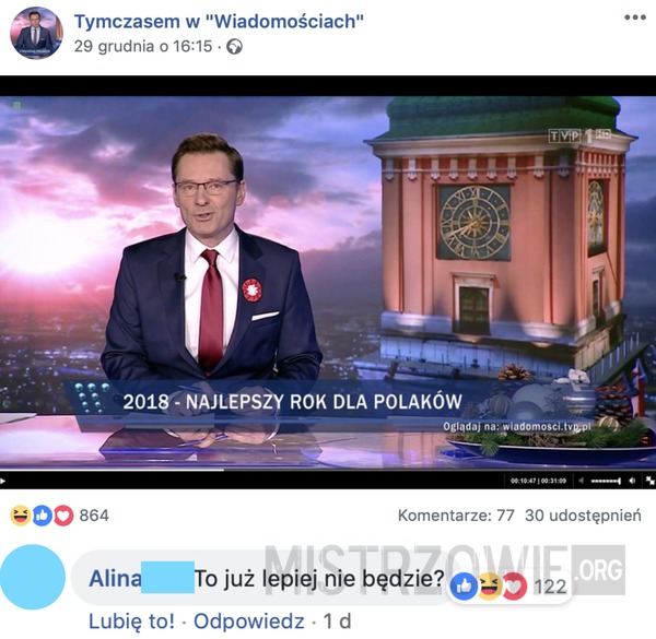 2018 najlepszy dla Polaków –  