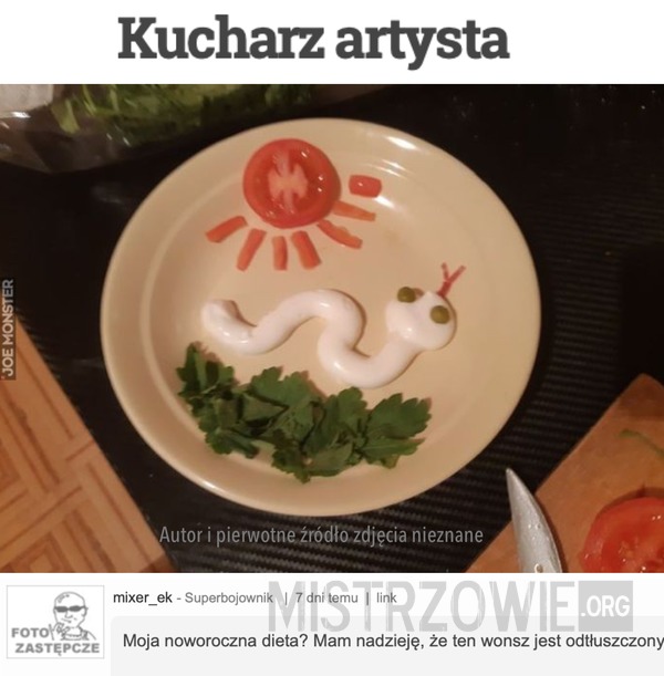 Kucharz artysta –  