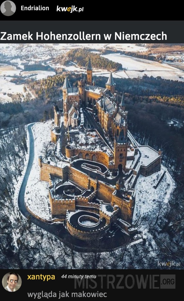 Zamek Hohenzollern w Niemczech –  
