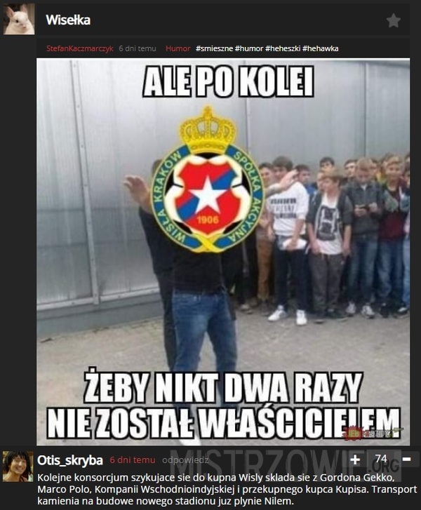 Wisła Kraków –  