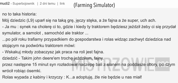 Farming Simulator –  