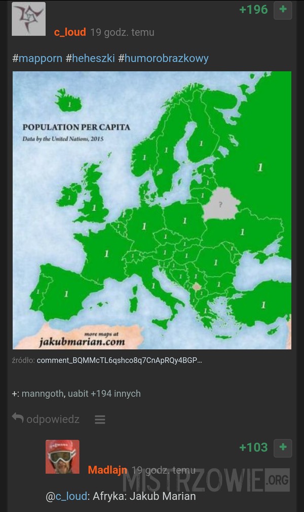 Populacja per capita –  