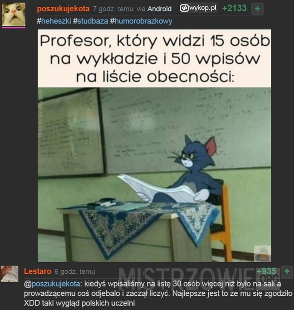 Profesor –  