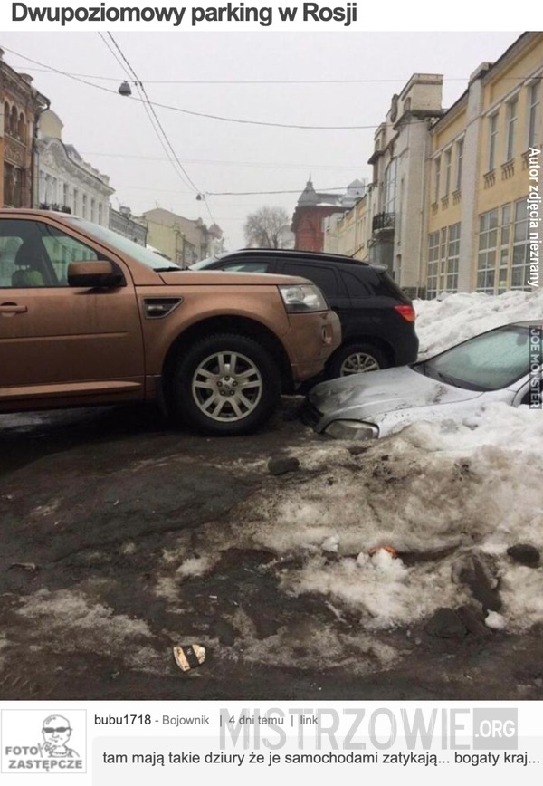 Dwupoziomowy parking –  