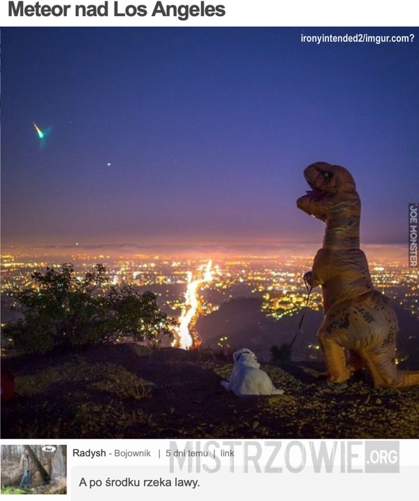 Meteor nad Los Angeles –  