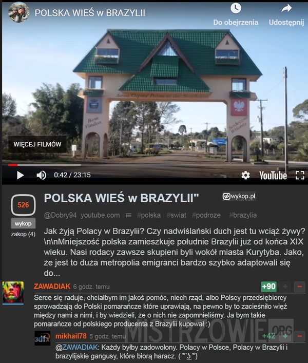 Polska wieś w Brazylii –  