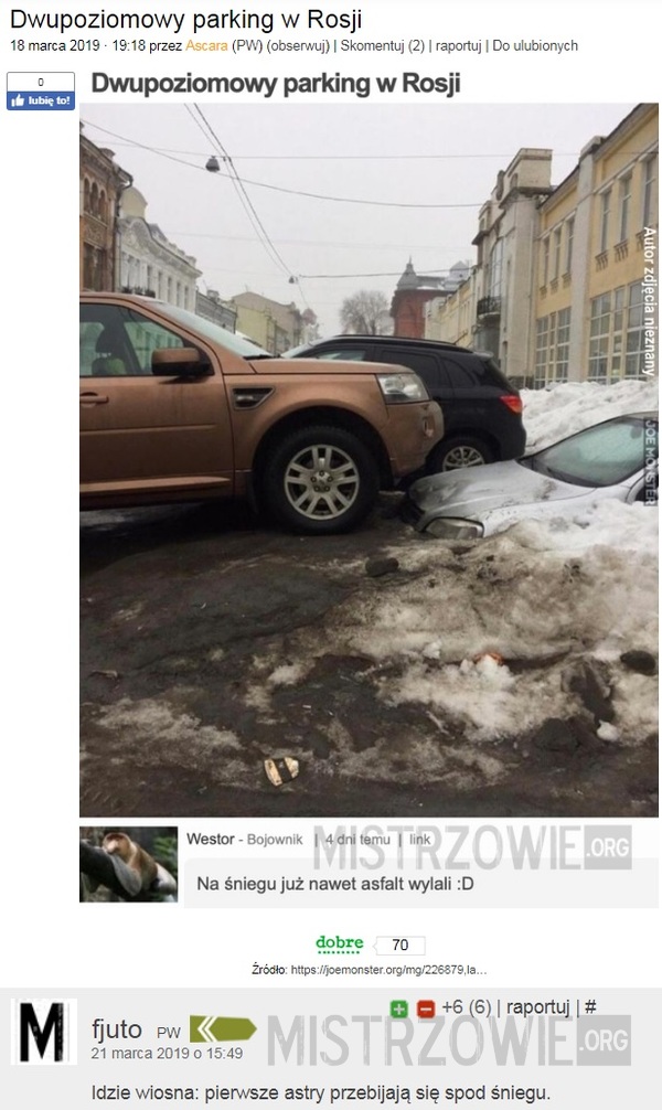 Dwupoziomowy parking w Rosji 2 –  