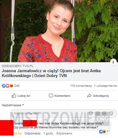 Joanna Jarmałowicz w ciąży –  