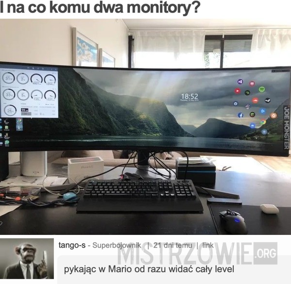 I na co komu dwa monitory? –  