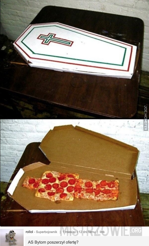 Trumienna pizza –  