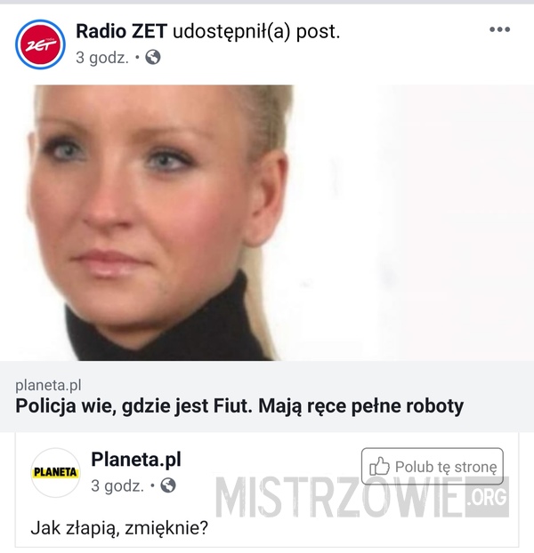 Ciężka praca polskiej policji –  
