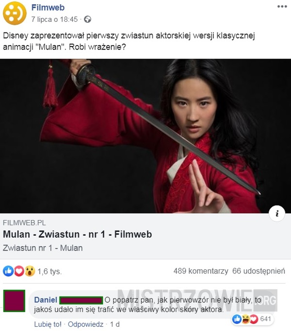 Mulan –  