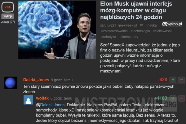 Elon Musk –  
