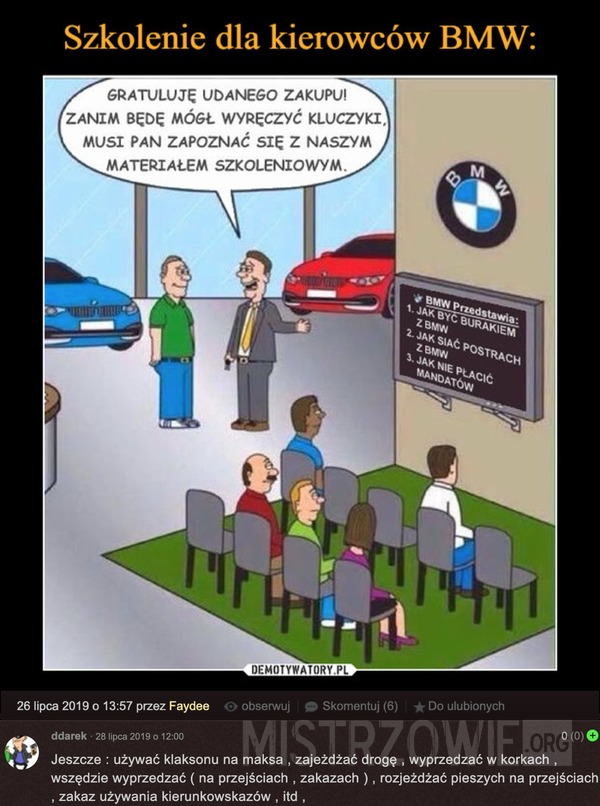 Kierowcy BMW –  