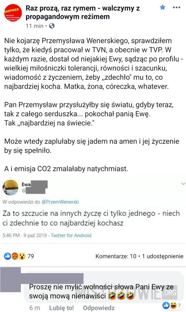 Nie kojarzę Przemysława... –  