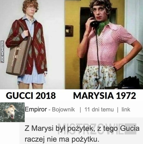 Gucci vs Marysia –  