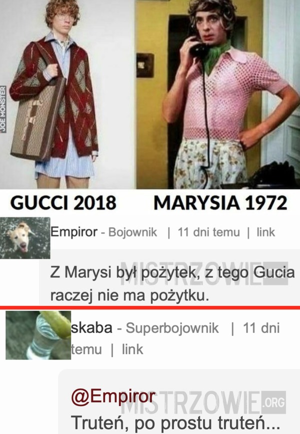 Gucci vs Marysia 2 –  