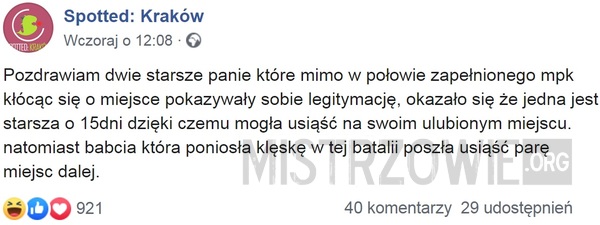 Spotted: Kraków –  