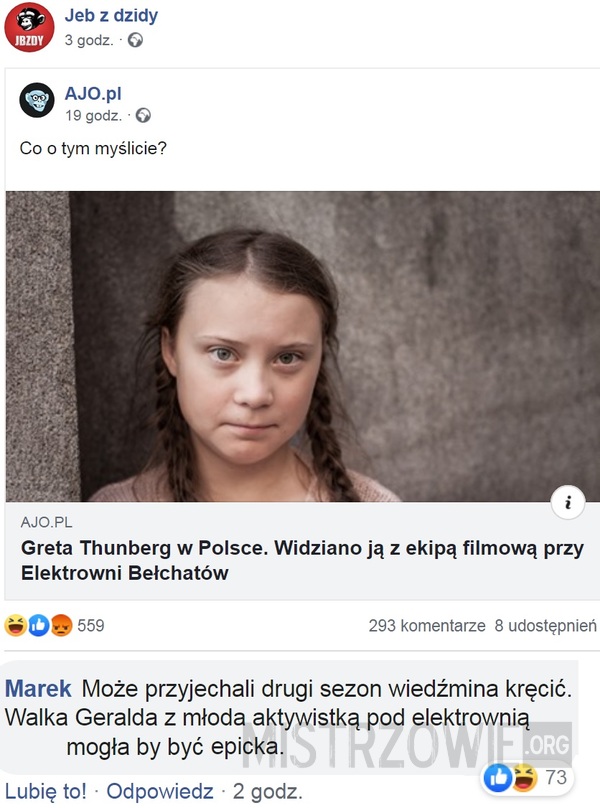 Greta Thunberg –  