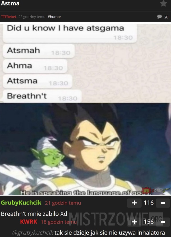Astma –  