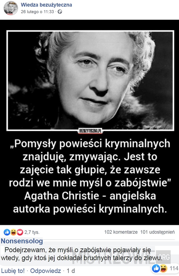 Agatha Christie –  