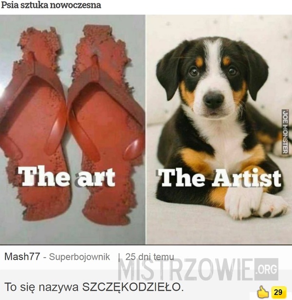 Psia sztuka nowoczesna –  