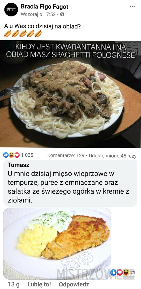 Spaghetti –  