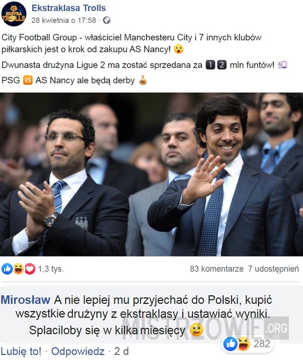 City Football Group –  